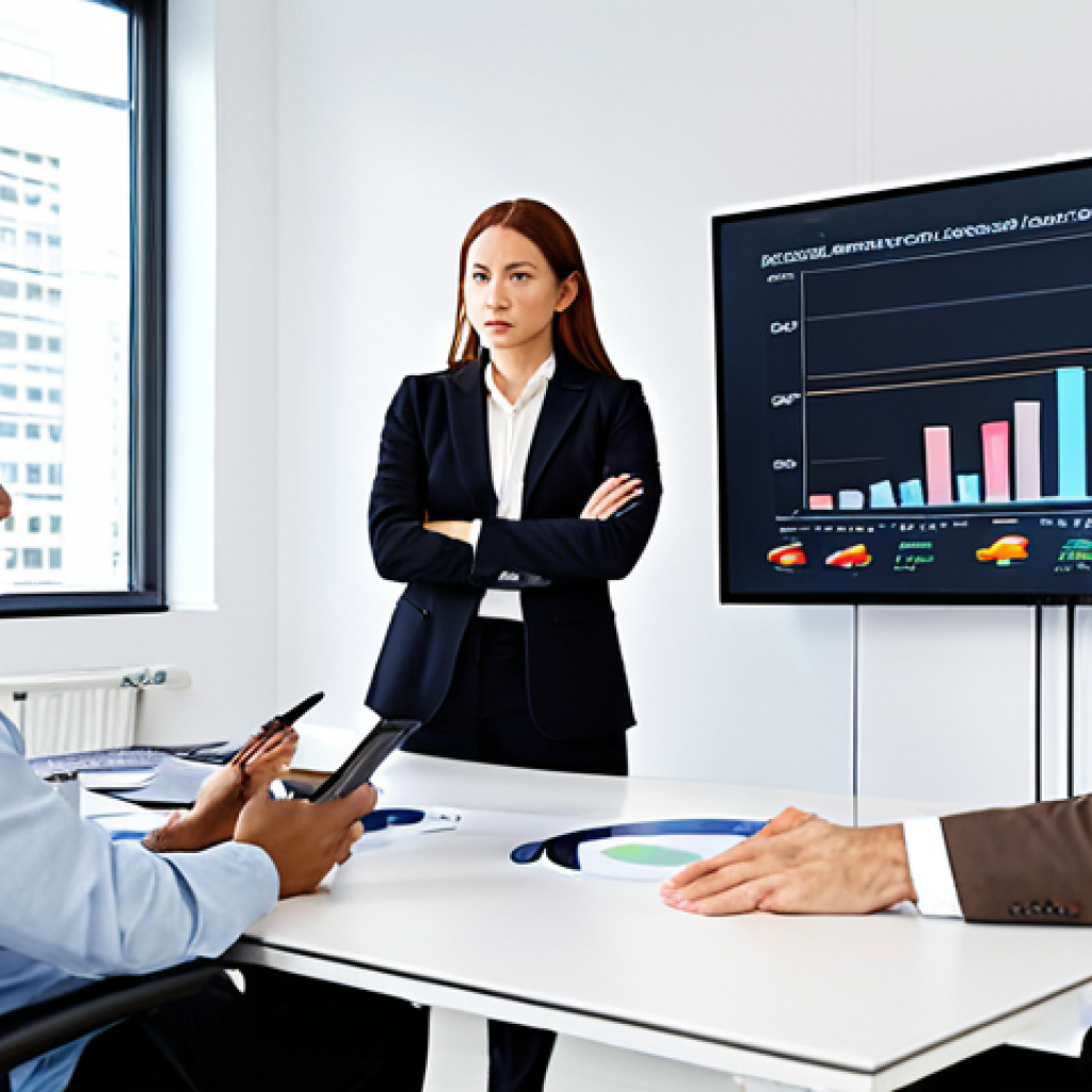 **A diverse group of investors meeting with a financial advisor in a bright, modern office. The advisor is explaining investment options with clear charts and graphs displayed on a large screen. Emphasis on trust and transparency.**