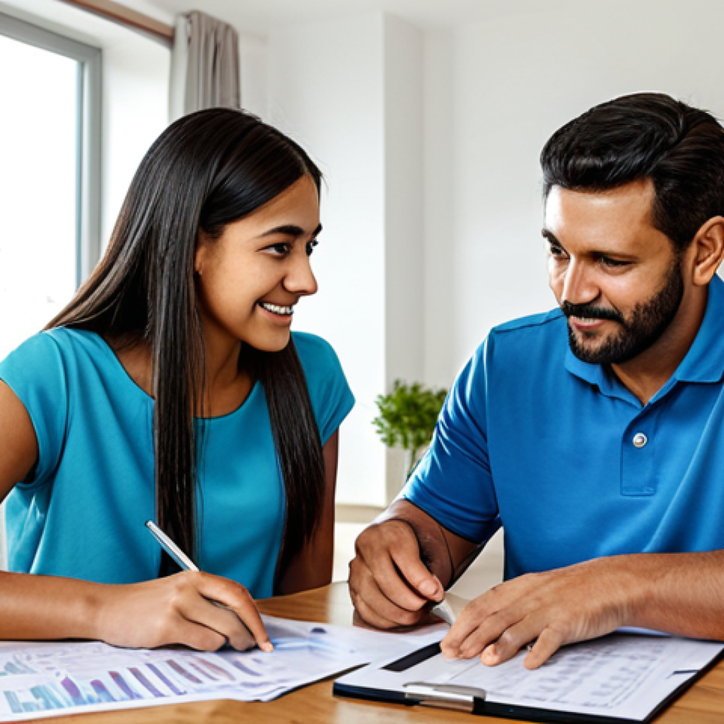 Family Financial Planning**

"A family (parents and two children) sitting around a table in their home, reviewing financial documents and a laptop displaying charts. The atmosphere is collaborative and positive. Fully clothed in modest, everyday attire. The scene emphasizes financial literacy and planning for the future. Safe for work, appropriate content, family-friendly, professional illustration, perfect anatomy, correct proportions, natural pose, well-formed hands, proper finger count, natural body proportions, high quality."

**