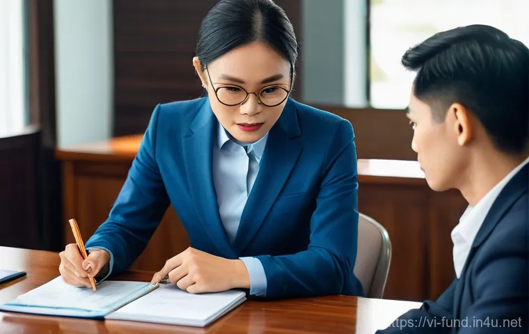 펀드투자상담사 자격증 응시자격 검토 - **Prompt: The Accomplished Fund Manager**
    "A powerful and confident portrait of a Vietnamese man...