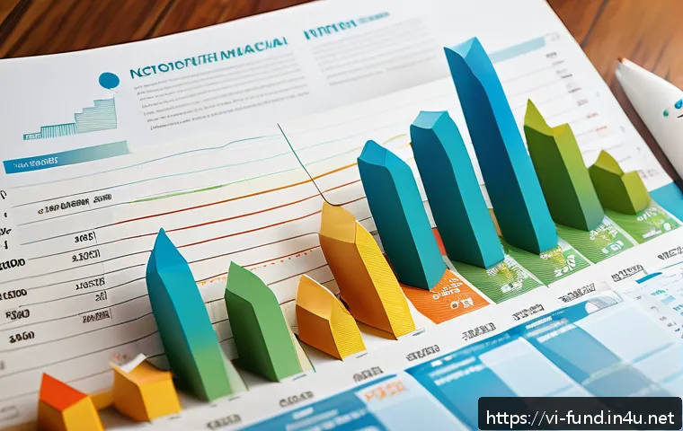 펀드투자상담사와 투자 성공 전략 - A detailed and vibrant illustration of a diverse investment portfolio concept tailored for Vietnames...